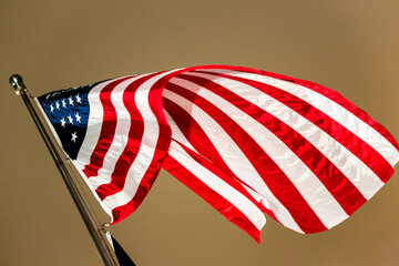 Korean War Memorial Stars and Stripes