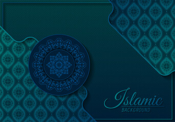 Luxury mandala background concept