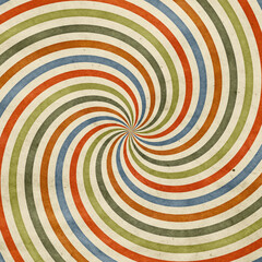 retro sun rays on old grunge paper