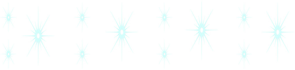 Collection of Christmas Snowflakes - Vector