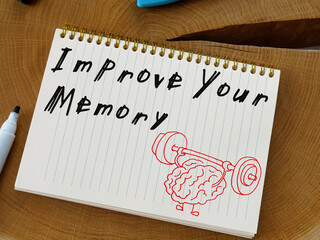 Improve Your Memory inscription on the page.