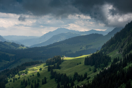 in the remote hills of Emmental at Eriz