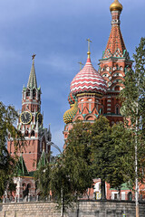 Fototapeta na wymiar Spassky Tower of the Kremlin.