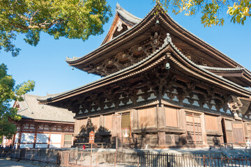 Kyoto, Japan - Toji Temple in Kyoto, Japan. It is part of the UNESCO World Heritage Site.