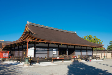 Kyoto, Japan - Toji Temple in Kyoto, Japan. It is part of the UNESCO World Heritage Site.