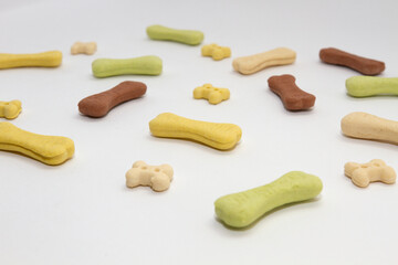 Bones dog biscuits.Toys