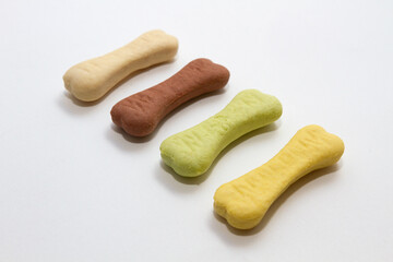 Bones dog biscuits.Toys