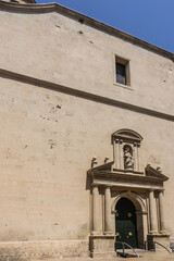 Alicante Co-cathedral of Saint Nicholas of Bari (Concatedral de San Nicolas de Bari, 1662). Alicante is port city on Spain south-eastern Costa Blanca, and the capital of the Alicante province. Spain.