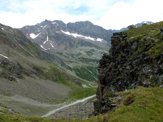 Stubai high-altitude hiking trail, lap 4 in Tyrol, Austria