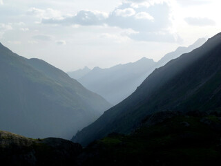 Stubai high-altitude hiking trail, lap 4 in Tyrol, Austria