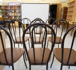  library without people