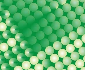abstract background with balls