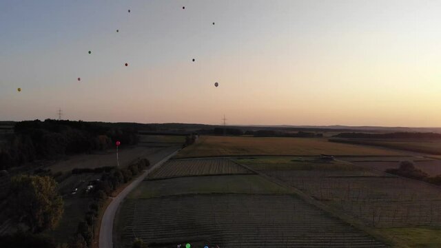 Fliegende Luftballons