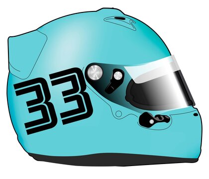 Formula 1 Driver Helmet