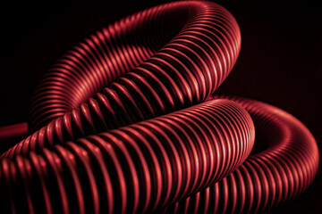 red and white background