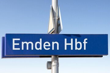 Emden, Hauptbahnhof, (Symbolbild)