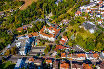 Bad Salzschlirf in Hessen aus der Luft | Luftbilder von Bad Salzschlirf