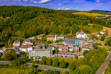 Bad Salzschlirf in Hessen aus der Luft | Luftbilder von Bad Salzschlirf