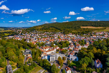 Bad Salzschlirf in Hessen aus der Luft | Luftbilder von Bad Salzschlirf