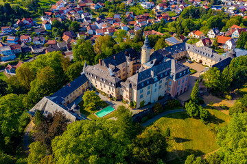 Birstein aus der Luft | Luftbilder vom Dorf Birstein in Hessen