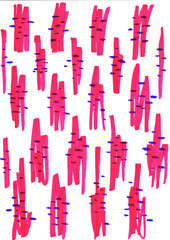 Abstract background with pink stripes