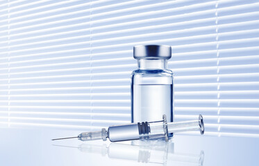 Spritze und Vaccine