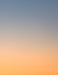 orange sky background