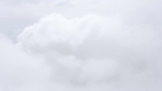 White fading into cloud softness