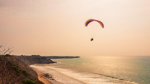 Parapente, San Pedro, Ecuador
