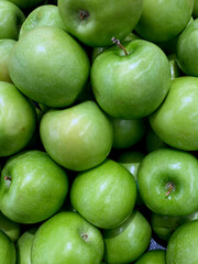 Crisp Green Granny Smith Apples