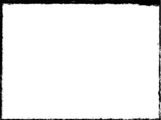 Obraz premium Set of Grunge Black and White Frames . textured rectangles for image