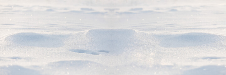 Fototapeta na wymiar Background of soft blue snow hills. Composition of nature.