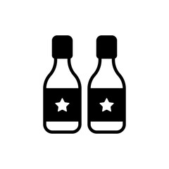Beer Vector Icon Style Illustration. EPS 10 File