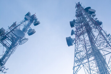 telecommunication mast TV antennas wireless technology	