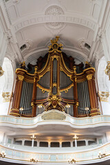 St. Michael Church, St Michaelis or Michel in Hamburg, Germany