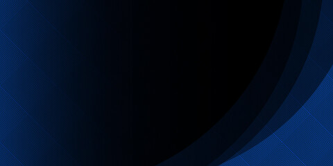 Dark blue wave abstract presentation background. Vector illustration design for business presentation, banner, cover, web, flyer, card, poster, game, texture, slide, magazine, and powerpoint.