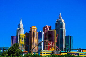 downtown city building