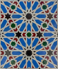 Colores de los azulejos de la Alhambra