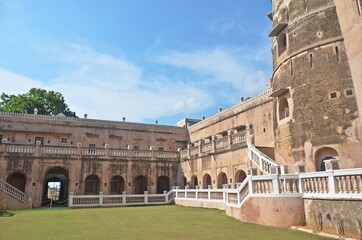 Fototapeta premium Mandawa Fort, great tourist's attraction fort in Rajasthan