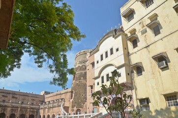 Obraz premium Mandawa Fort, great tourist's attraction fort in Rajasthan