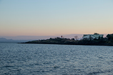 Cape and lighthouse view, Aberdour, Scotland