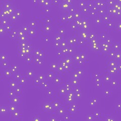 Minimalistic lavender christmas background with stars for social media post. Christmas background concept.