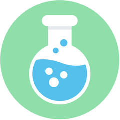 Obraz premium Flask Vector Icon