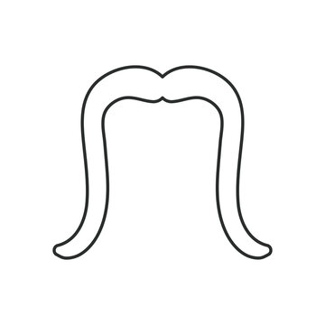 recommend clip art: portugal mustache icon vector design