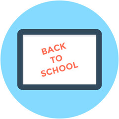 Back to School Vector Icon
