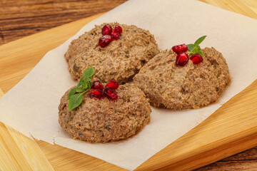 Georgian cuisine - pkhali from beans
