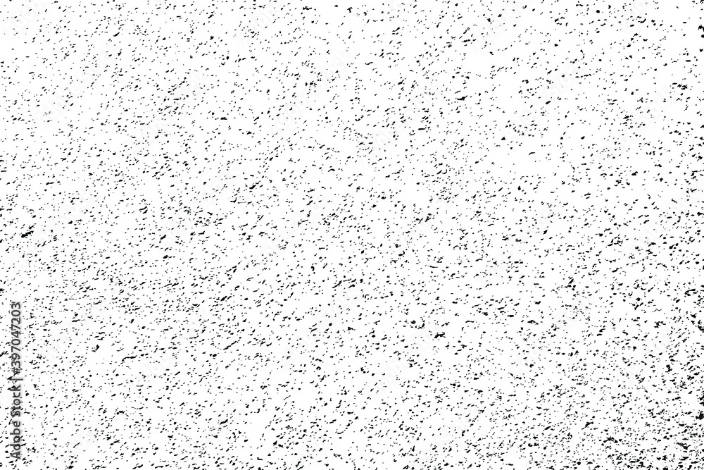 Aufkleber grunge texture of a rough surface with noise, grit and dirt. abstract monochrome background. vector 