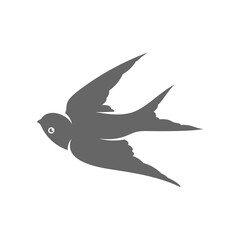Swallow logo vector template, Creative swallow logo design concepts, icon symbol, illustration