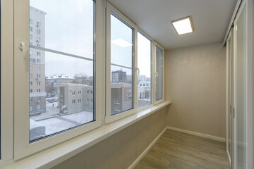 view from the balcony of the apartment building