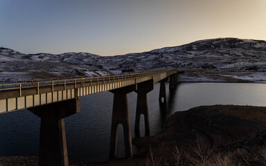 Bridge Colorado landscape 